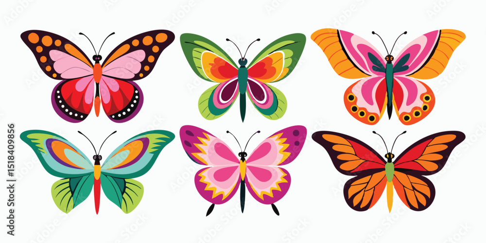 a set Butterfly, Charm Sway Butterfly, Dim Flick Butterfly, Mood Drift Butterfly, Silent Prism Butterfly, Night Flare Butterfly a set Butterfly, Charm Sway Butterfly, Dim Flick Butterfly, Mood Drift Butterfly, Silent Prism Butterfly, Night Flare Butterfly
