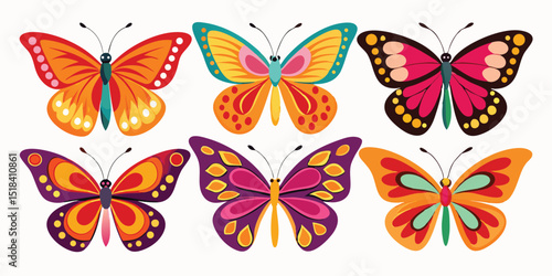 Zen Hover Butterfly, Breeze Loop Butterfly, Flicker Touch Butterfly, Glance Wings Butterfly, Misty Flap Butterfly