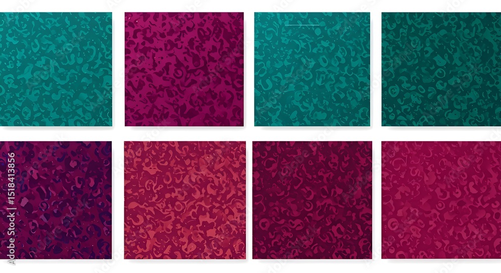 Fototapeta premium Elegant Glittery Velvet Fabric Swatches for Interior Design Projects