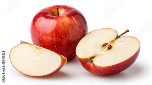 Apple Photography on White Background