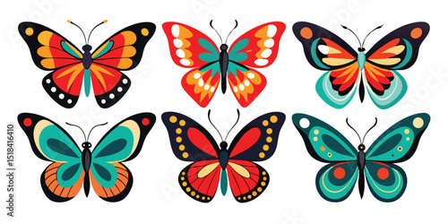 Dream Glider Butterfly, Petal Dancer Butterfly, Echo Soarer Butterfly, Breeze Drifter Butterfly,