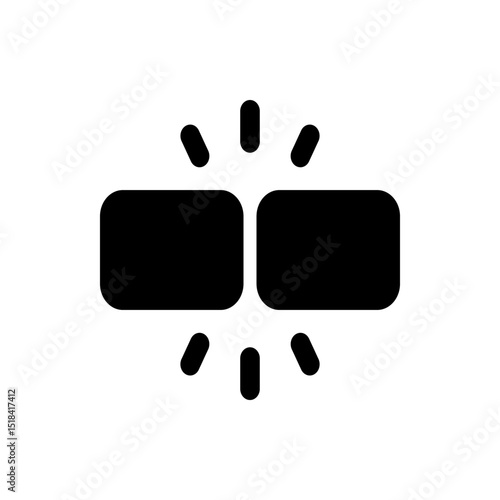 Black card with two horizontal lines and a signature on the right side in a minimalist style design card