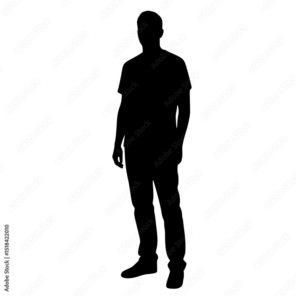 silhouette of a businessman silhouette of a businessman