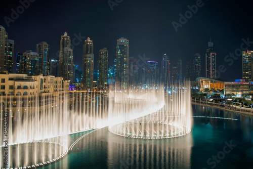 Foto musical fountain in Dubai