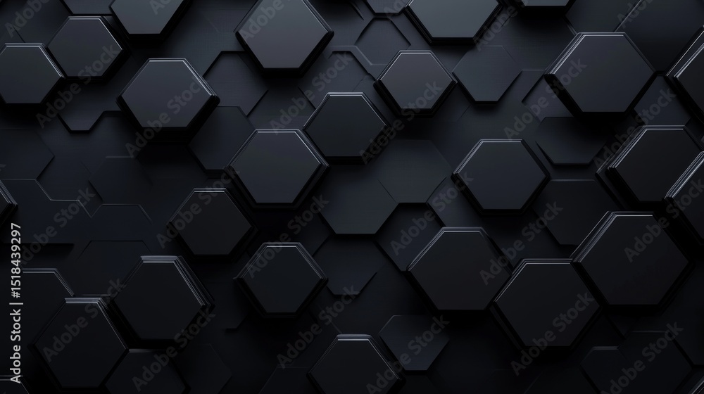 abstract black geometric background with hexagonal texture pattern abstract black geometric background with hexagonal texture pattern
