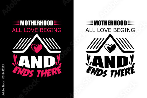 Mother love t shirt design