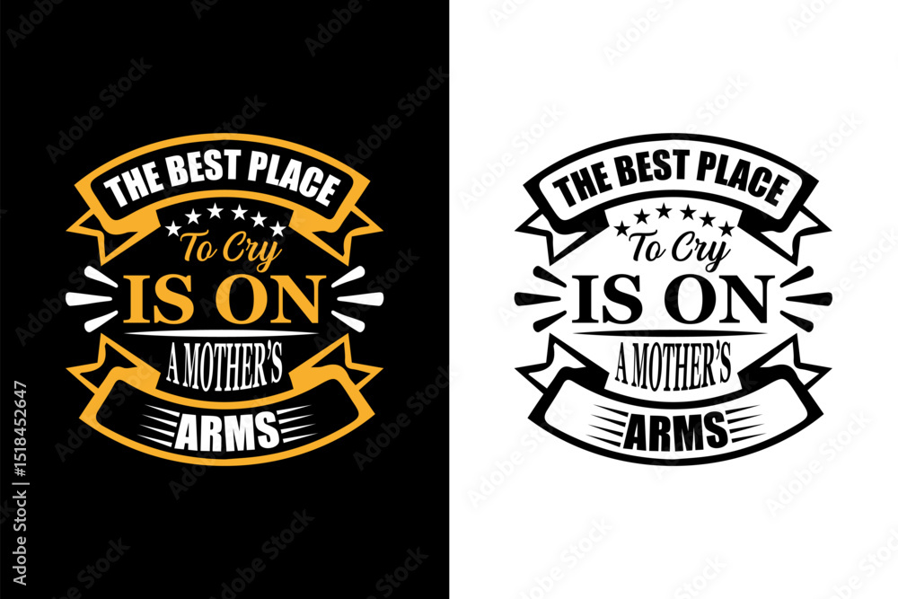 Obraz premium Mother love t shirt design