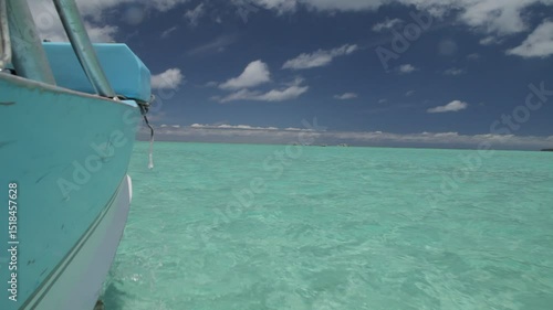Sailing in Bora Bora Tahiti, French Polynesia