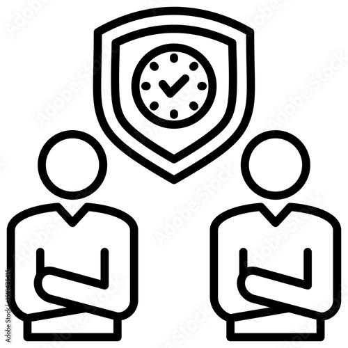 Dependability Line Icon