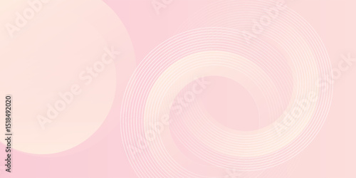 Minimalist banner background, pastel colorful, pink and yellow gradations modern simple