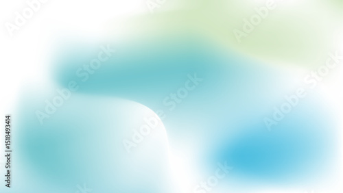 青と緑のグラデーション背景　背景デザイン
Blue and green gradient background background design