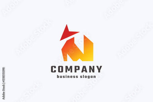 Symmetric Great Fox Logo