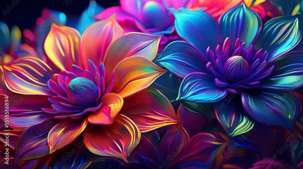 Generated Image of color explosion background immersive appeal Generated Image of color explosion background immersive appeal