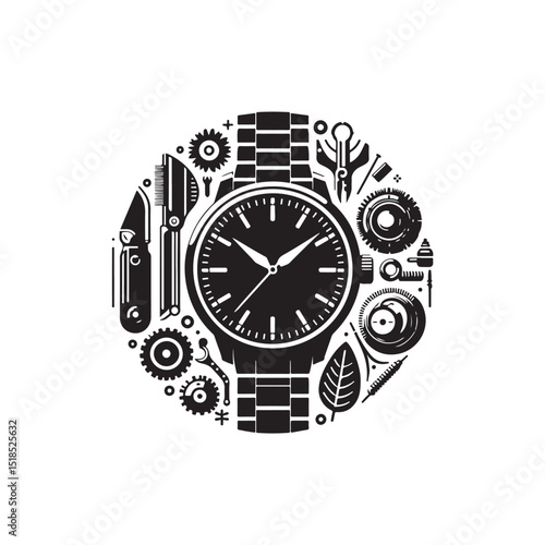 Watch Vector (3).eps