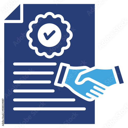 Certainty Two Color Icon