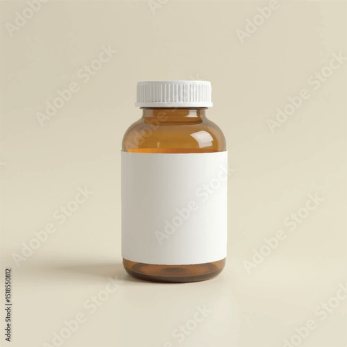 supplement bottle mockup with capsules in it with white label, 3d product mockups,protein jar,medicine bottle with pills,omega 3 capsules,realistic mockups,photography,transparent vitamins bottle