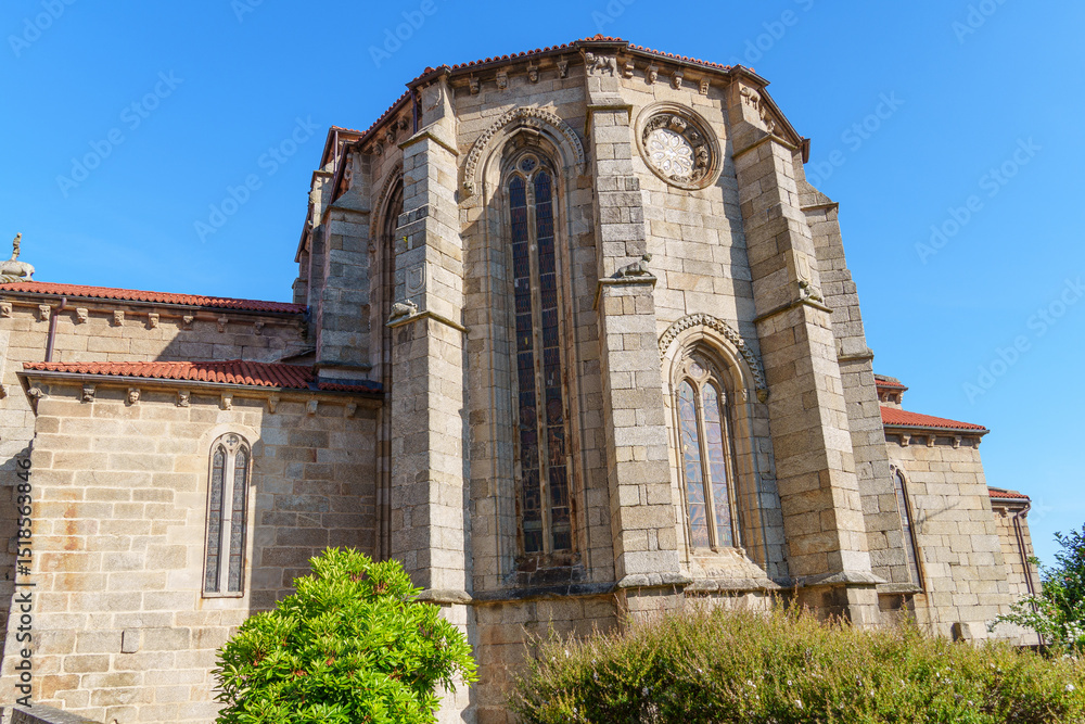 Naklejka premium Die Altstadt von Betanzos in Spanien