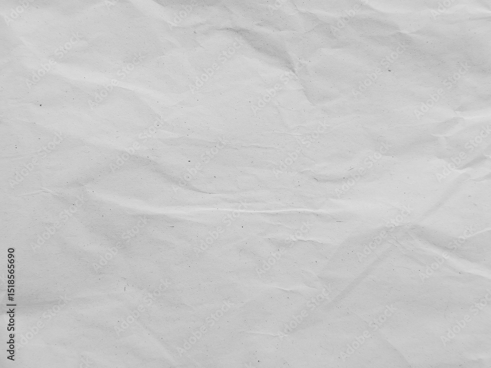 Obraz premium white crumpled paper