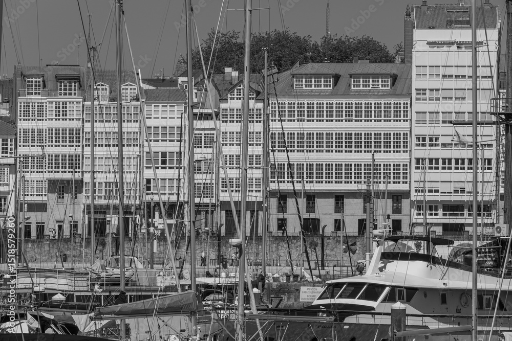 Fototapeta premium A Coruna in Spanien