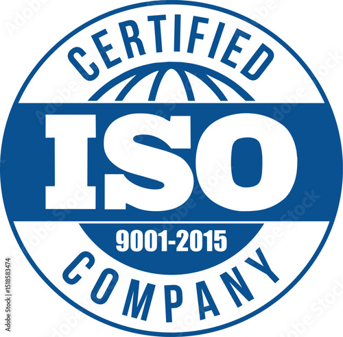 ISO 9001-2015 Certified Company Logo | Quality Management Systems for Business Accreditation