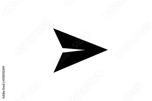 Free Download black send message icon over white round circle transparent background - GFXLoad