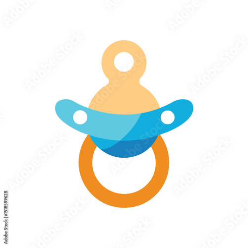 baby pacifier icon