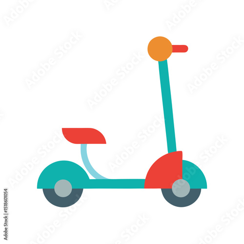 toy truck isolated on white