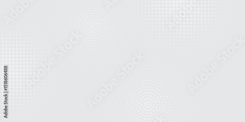 Dot white gray wave light technology texture background. Abstract big data digital concept. eps10