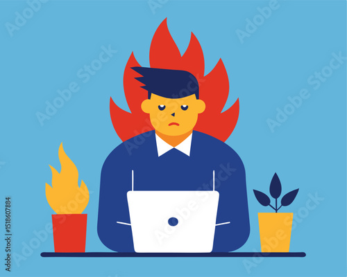 Office Employee Burnout | Workplace Stress and Mental Health