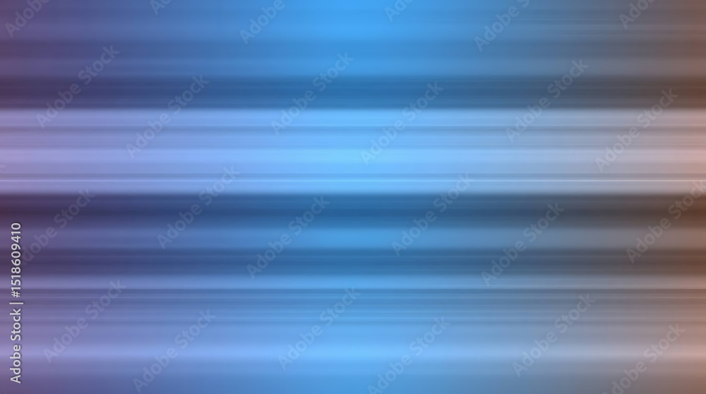 Fototapeta premium Abstract blue and purple horizontal motion blur background