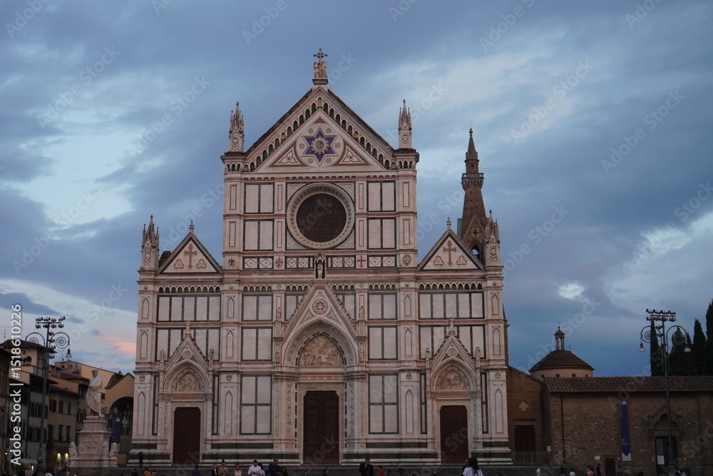 Naklejka premium The iconic Basilica di Santa Croce