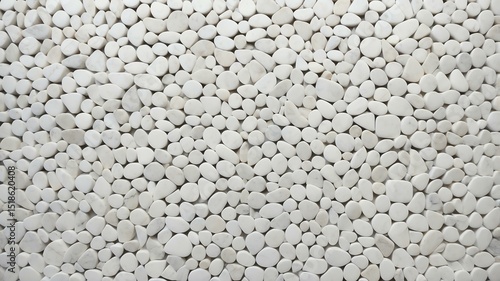 Shades of white stone mosaic art abstract pattern of shapes