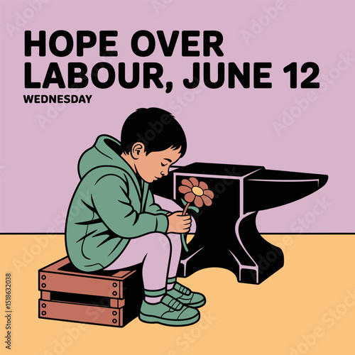Let children rest and rise above hardship by bringing hope and ending child labour on June 12 around the world  