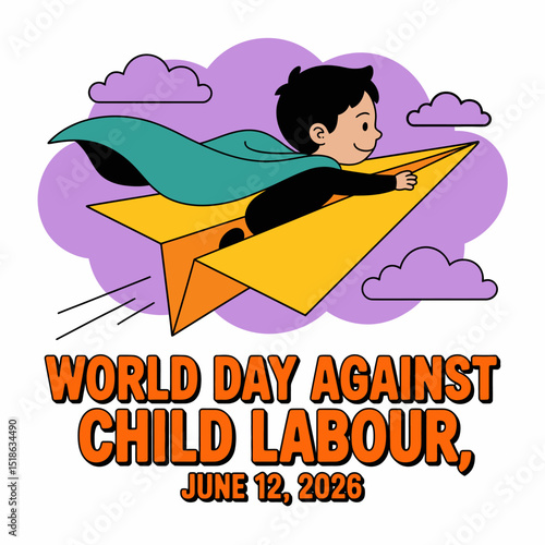 Break the chains of child labour on June 12 and let children hold pens not tools on their journey to education  
