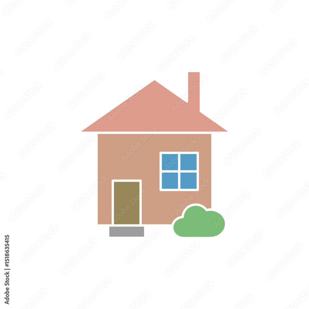 minimalist house icon, simple flat style, vector illustration symbol sign logo template pictogram, for ui or ux isolated on white for mobile app, editable minimalist house icon, simple flat style, vector illustration symbol sign logo template pictogram, for ui or ux isolated on white for mobile app, editable