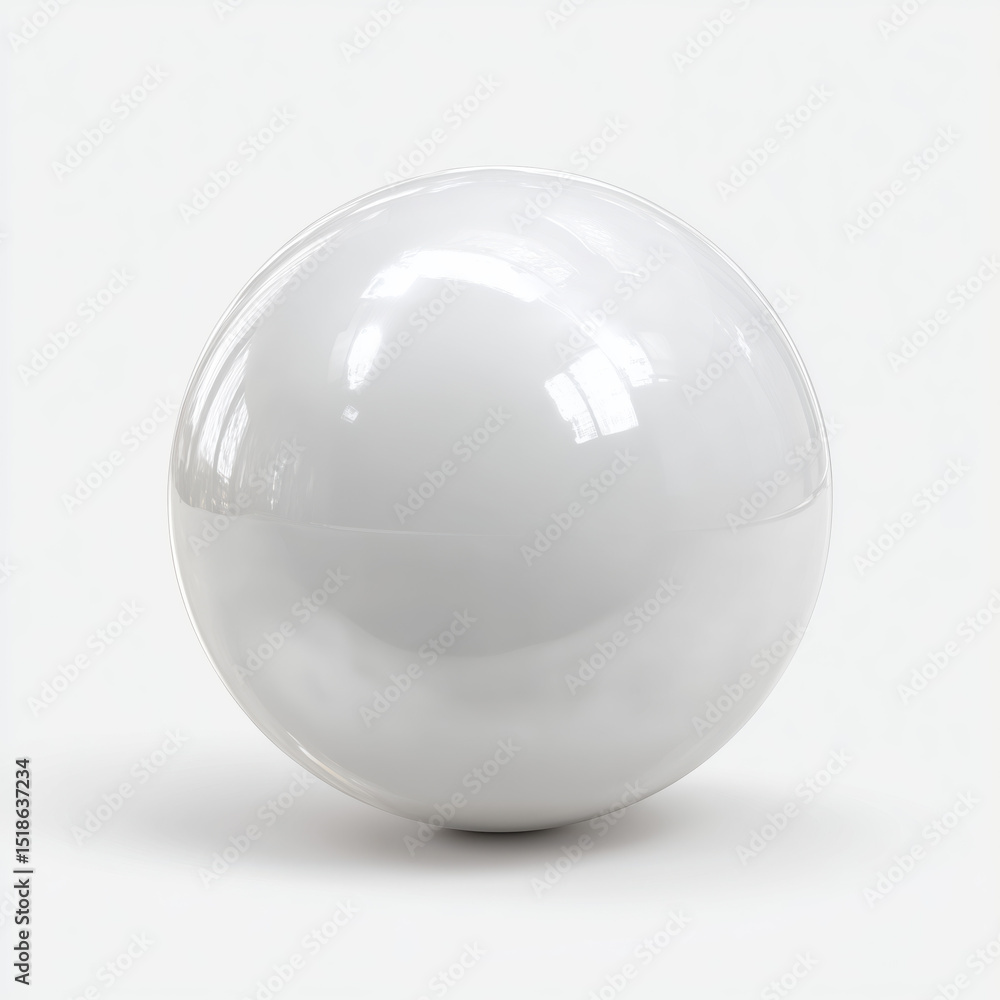 Elegant White Sphere - Modern Geometric Design , white background cut out PNG Elegant White Sphere - Modern Geometric Design , white background cut out PNG