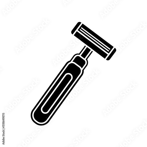 Father's Day razor icon representing grooming and care