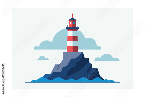 lighthouse on the coast