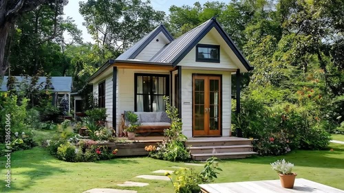 Exploring charming tiny house design ideas for small space living and outdoor landscaping style