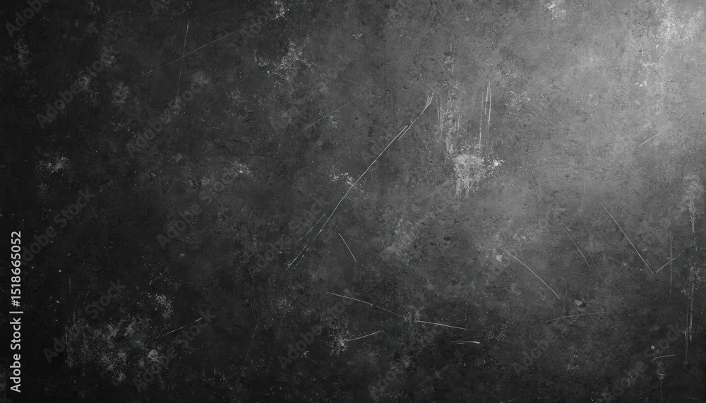 Obraz premium Blackboard texture. Grunge background with scratches and marks. Dark surface, blackboard texture, aged, retro. Ideal for presentations, educational projects, vintage designs.