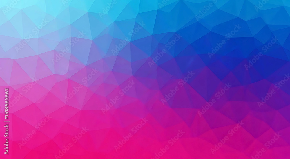Vibrant Abstract Mosaic Gradient Art: Bold Pink to Blue Polygonal Patterns for Modern Digital Design wallpaper Vibrant Abstract Mosaic Gradient Art: Bold Pink to Blue Polygonal Patterns for Modern Digital Design wallpaper