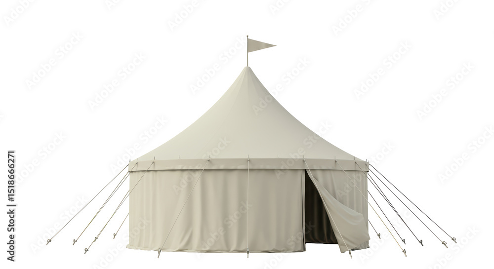 Isolated Circus Tent Isolated Circus Tent