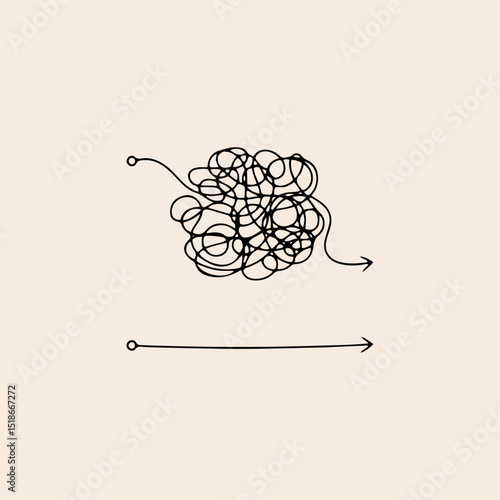 Hard and Easy way icon flat vector design.