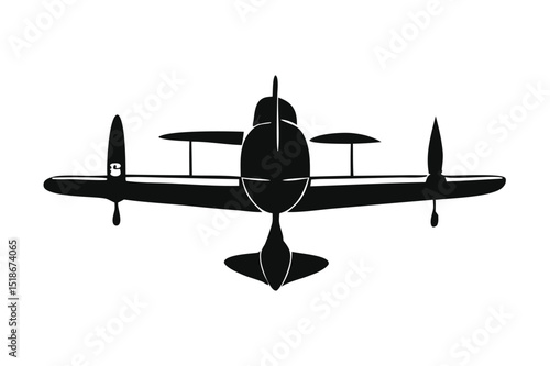 Drone vector  icon black design. Drone silhouette icon flat, vector illustration.