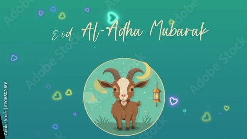 Islamic Festival of Sacrifice Animation – Eid al-Adha Mubarak
