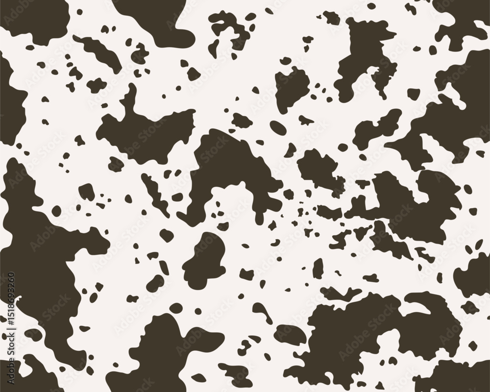 Seamless pattern black and white. Cow hide background Seamless pattern black and white. Cow hide background