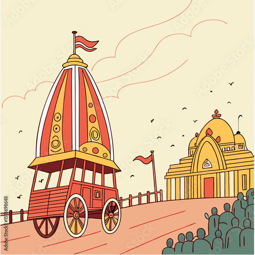 The Ratha Yatra of Puri, also rendered as the Ratha Jatra, is considered the oldest and largest Hindu chariot festival celebrated annually, on the bright half of the lunar month of Ashadh. The festiva