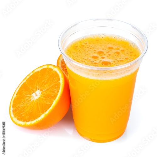 orange juice and oranges