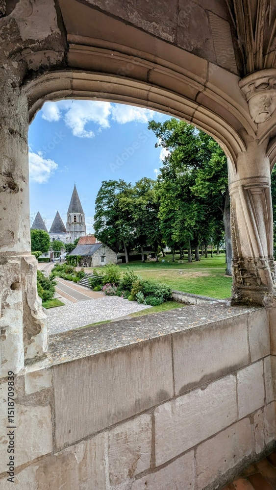 Fototapeta premium LOCHES (Indre-et-Loire)