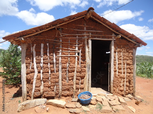Fotografie A mud house